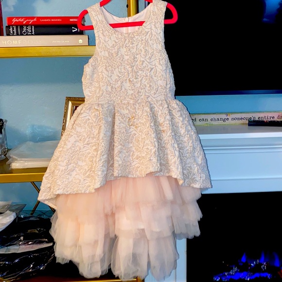 Luna Collective Other - Luna Luna dress size 8 pink with gold and tulle